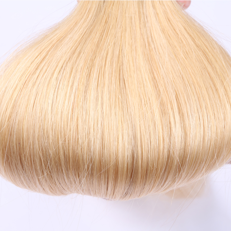 Adhesive glue in tape weft hair extensions SJ00122